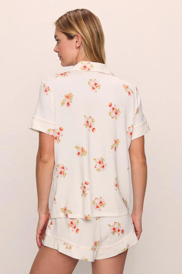 GISELE PRINTED TENCEL MODAL RELAXED SHORT PJ SET