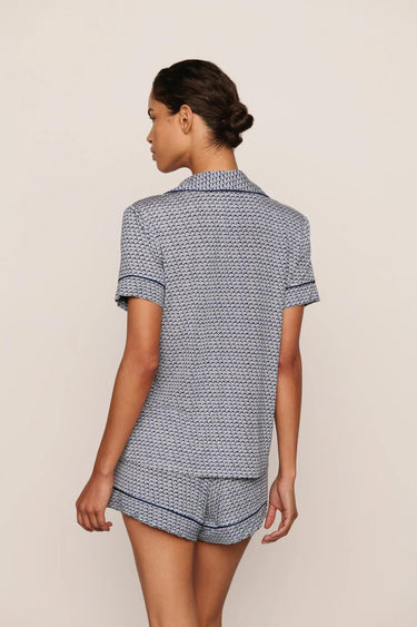 GISELE PRINTED TENCEL™ MODAL RELAXED SHORT PJ SET