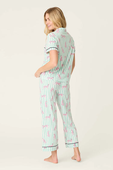 WHIMSY COOL CAT CROPPED PJ SET