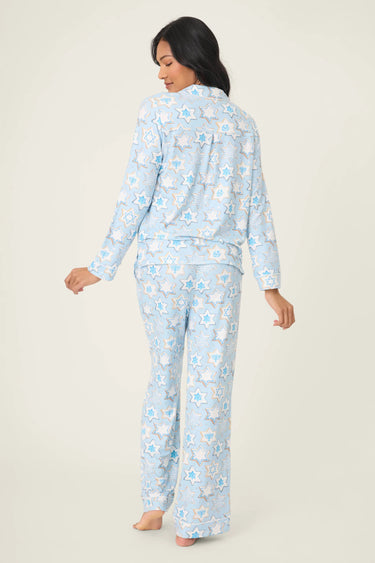 YOU HAD ME AT SHALOM COOKIE PRINT PJ SET