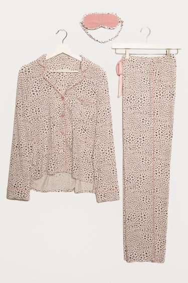 MODAL BASICS PJ SET W/ EYEMASK