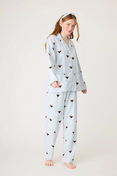 HAPPY NEW YEAR FLANNEL PJ SET