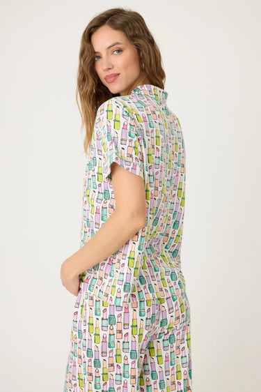 WHIMSY LIPSTICK PJ SET