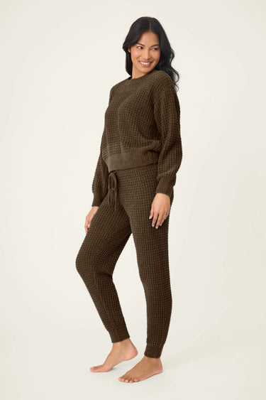 CHENILLE WAFFLE LOUNGE SET