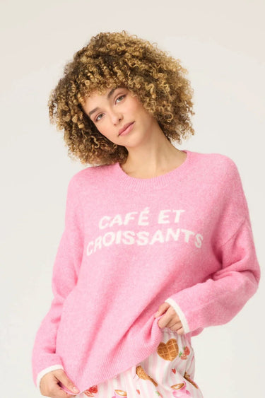 CAFÊ ET CROISSANTS SNUGGLE SWEATER