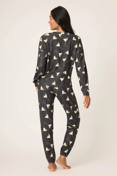 MERRIER WITH A MARTINI PJ SET