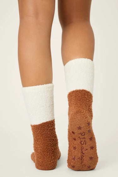 SKI JAMMIE CLASSICS GINGERBREAND GAL CREW SOCKS