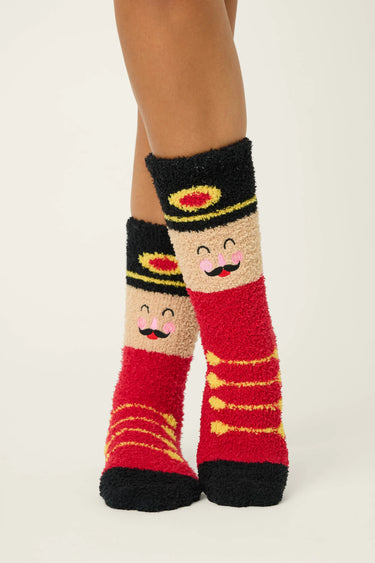SKI JAMMIE CLASSICS NUTCRACKER CREW SOCKS