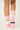 SKI JAMMIE CLASSICS PINK SANTA CREW SOCKS