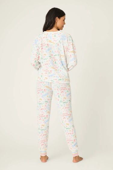 SKI JAMMIE CLASSICS FA LA LA PJ SET