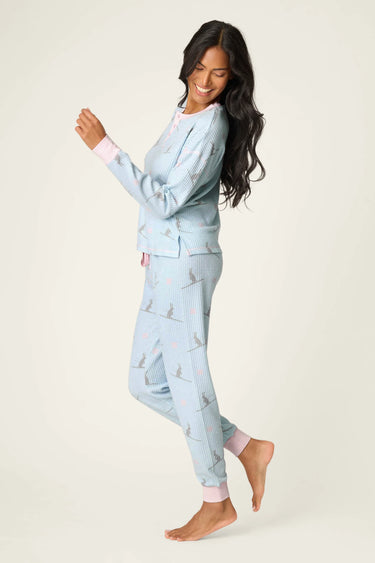 SKI JAMMIE CLASSICS SKI BUNNY PJ SET