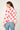 LET'S GET COZY HEART PRINT PLUSH PULLOVER