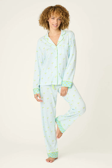 PLAYFUL PRINTS SALTY CADILLAC PJ SET