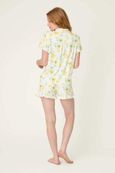 LA DOLCE SPRITZ LEMON ZEST SHORT PJ SET