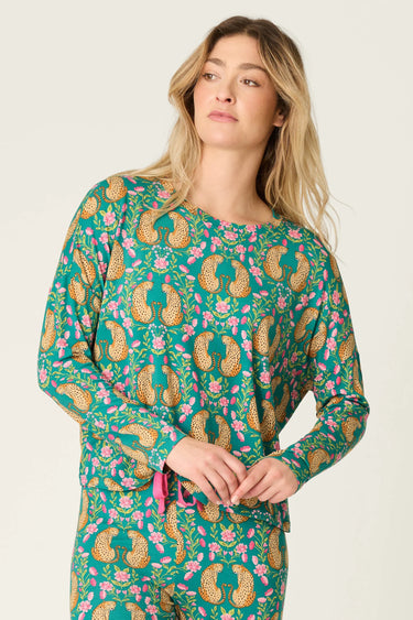 CHEETAH BONITA DREAMS CHEETAH PRINT PJ SET