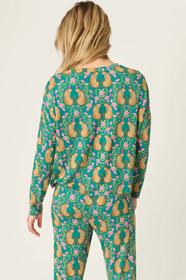 CHEETAH BONITA DREAMS CHEETAH PRINT PJ SET