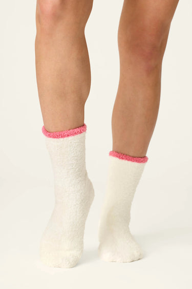 SIP, SIP, SPARKLE EMBROIDERED SOCKS
