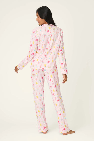 PLAYFUL PRINTS SUGAR RUSH LONG PJ SET
