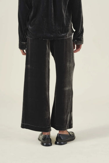 LOLANA SILK VELVET PANT