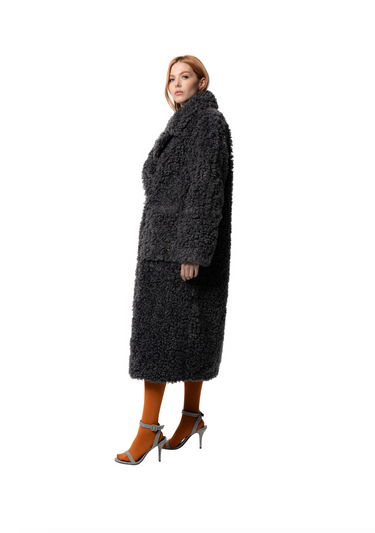 RUE OVERSIZED SHERPA COAT