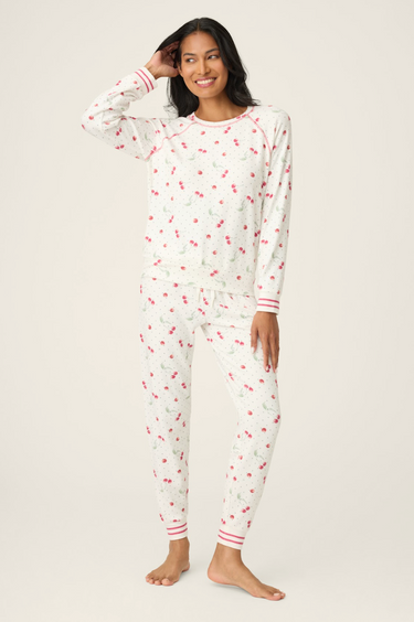PEACHY CHERRY PJ SET