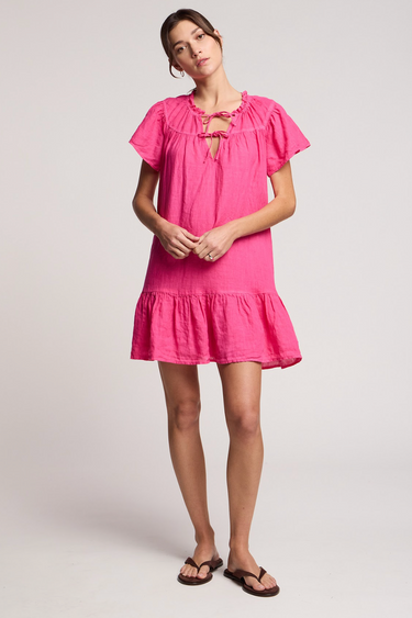LIVVY LINEN DRESS