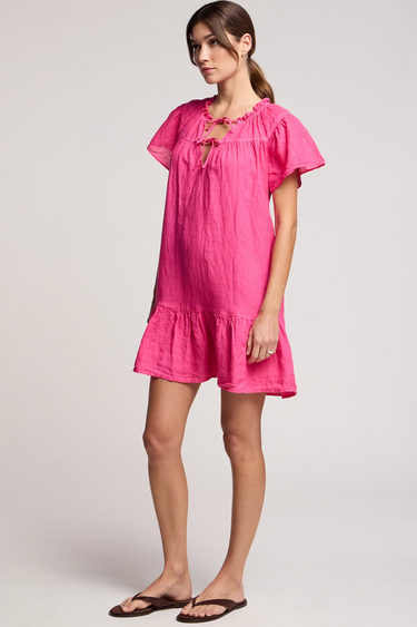 LIVVY LINEN DRESS