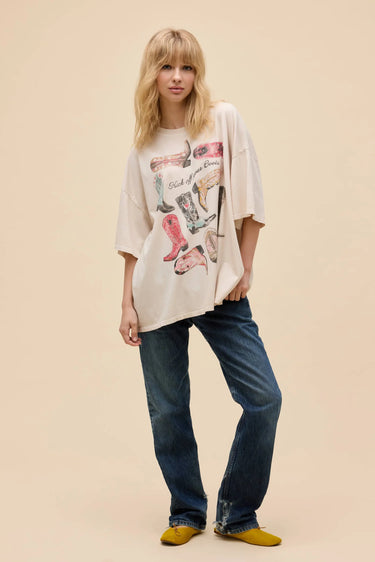 KICK OFF YOUR BOOTS OS TEE