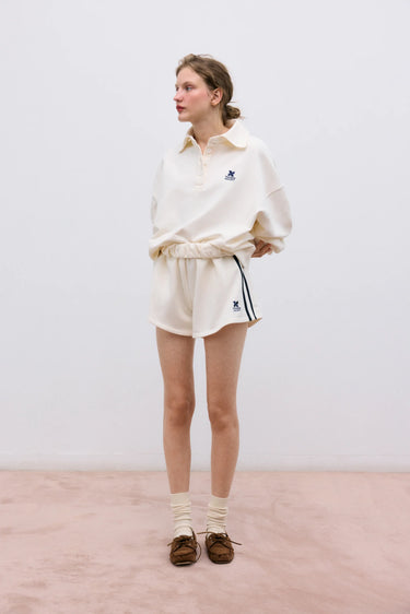 TNS POLO SWEATSHIRT ECRU