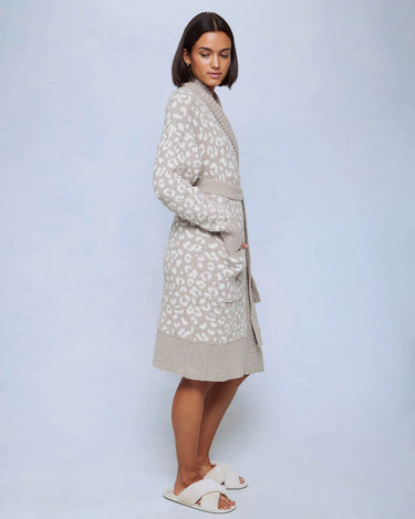 LEOPARD POMONA FUZZY ROBE