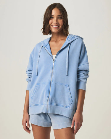 RIDE THE WAVE ZIP UP HOODIE