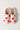 HEART PRINTED SHERPA SLIDE