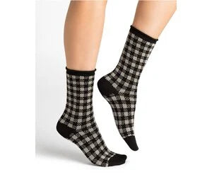 WOOL CHECKED SOCK
