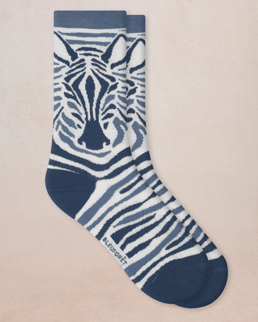 ZEBRA PRINT COTTON SOCKS
