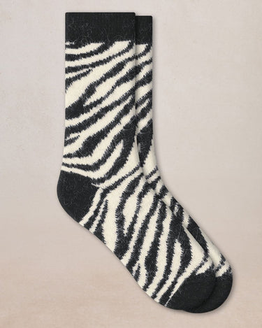 ZEBRA ALPACA WOOL SOCKS