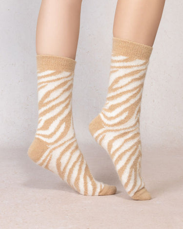 ZEBRA ALPACA WOOL SOCKS