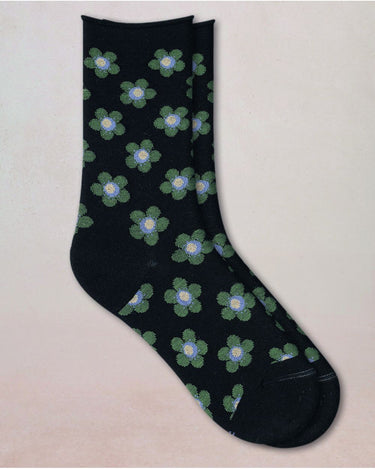 CHIANTI FLOWER FINE WOOL SOCKS