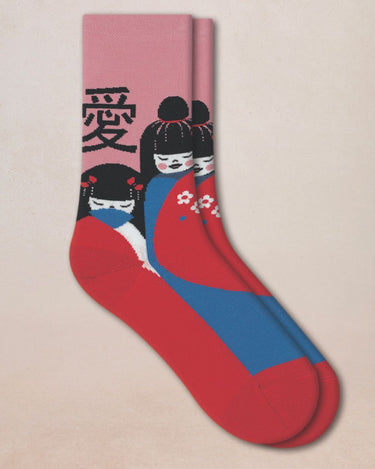 GEISHA PATTERN SOCKS