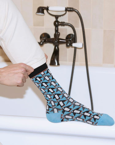 MEN'S PENGUIN PATTERN SOCKS
