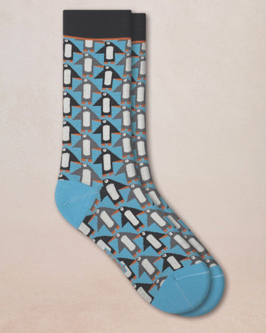 MEN'S PENGUIN PATTERN SOCKS
