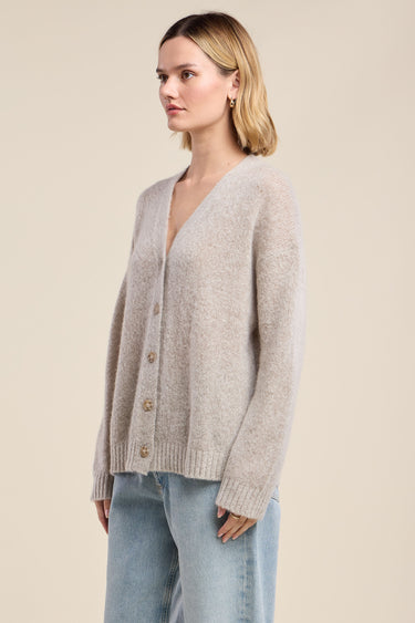 LEAH COZY CASHMERE BLEND CARDIGAN
