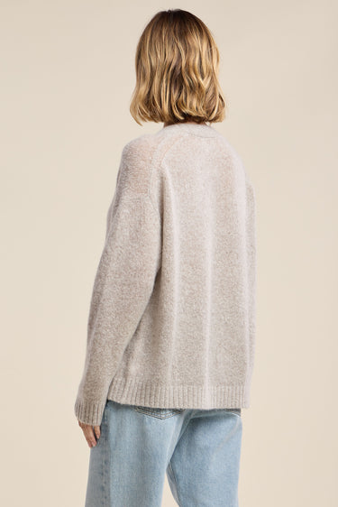 LEAH COZY CASHMERE BLEND CARDIGAN