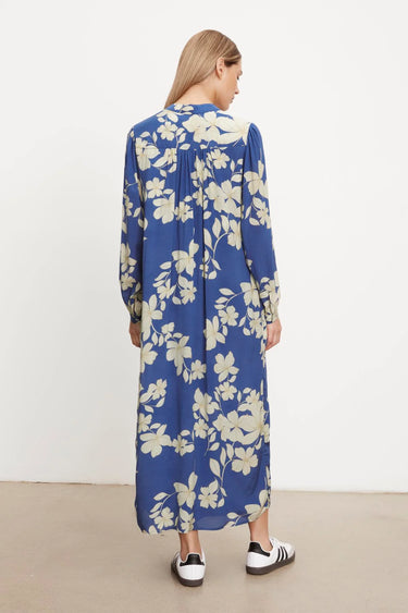 JOSEPHA DAYLILY PRINTED DRESS