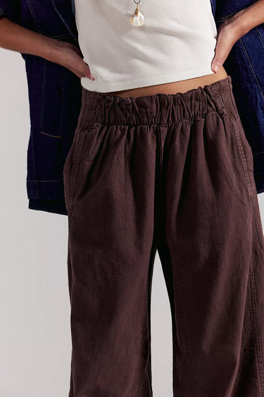 DAY'S END LINEN PULL-ON PANTS