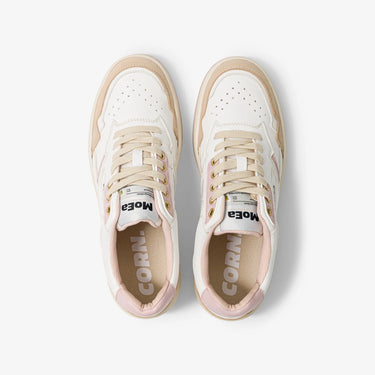 GEN1- CORN WHITE & PINK SUEDE