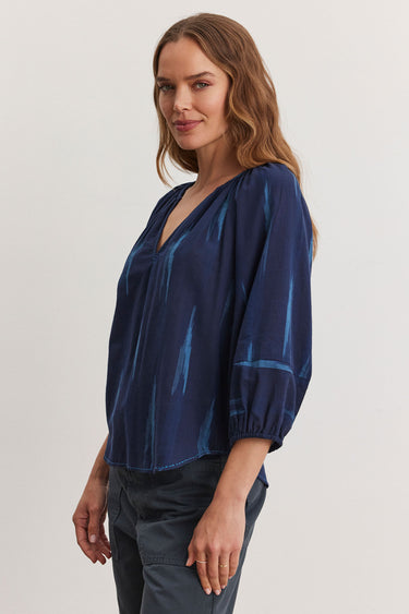 SKYE IKAT BLOUSE