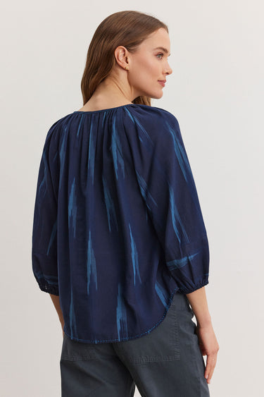 SKYE IKAT BLOUSE