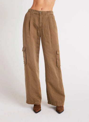 JULES PLEATED WIDE LEG PANT