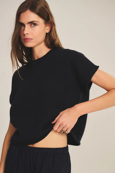 KEENY COTTON CASHMERE SWEATER