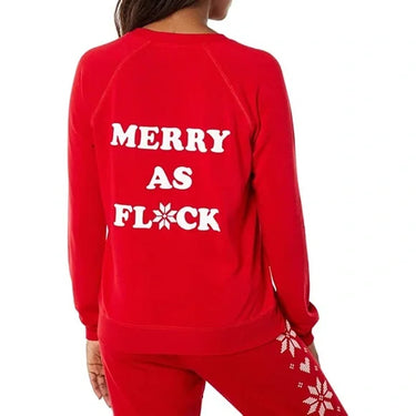 MERRY AS FLOCK SWEATSHIRT